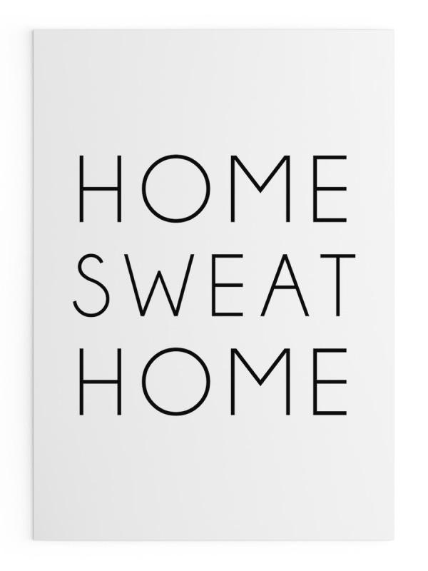 Affiche home sweat home miniature